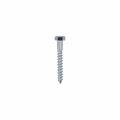 Houtdraadbout verzinkt din 571 12 x 60 mm per stuk te bestellen SW-19 - Afbeelding 2