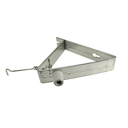 Gb Deuropvang beugel verzinkt 744635 met buffer en windhaak 275x250x220 mm