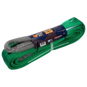 Konvox Polyester Hijsband met lussen 3 meter lengte, 2 Ton draagkracht 0010501