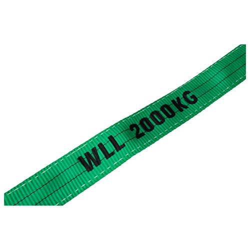 Konvox Polyester Hijsband met lussen 3 meter lengte, 2 Ton draagkracht 0010501 - Afbeelding 4