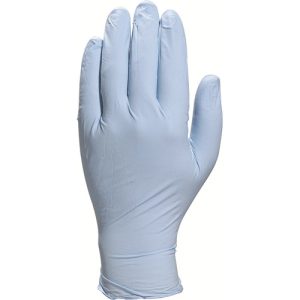 Deltaplus wegwerp handschoenen Nitril maat 9/10 V1420 doos van 100 stuks