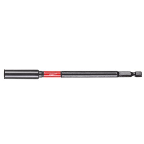 Milwaukee Magnetische Bithouder Shockwave 1/4" zeskant aansluiting. Lengte 152 mm 4932471822 extra lang!