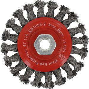 Ivana Rondborstel met getordeerd Staaldraad M14 115X0,50 mm 51728