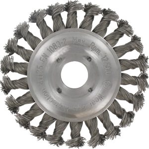 Ivana Rondborstel met getordeerd Staaldraad asgat 22,22 mm 115X0,50 mm 51729