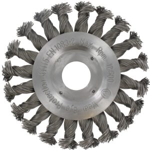 Ivana Rondborstel met getordeerd Staaldraad asgat 22,22 mm 125X0,50 mm 51731