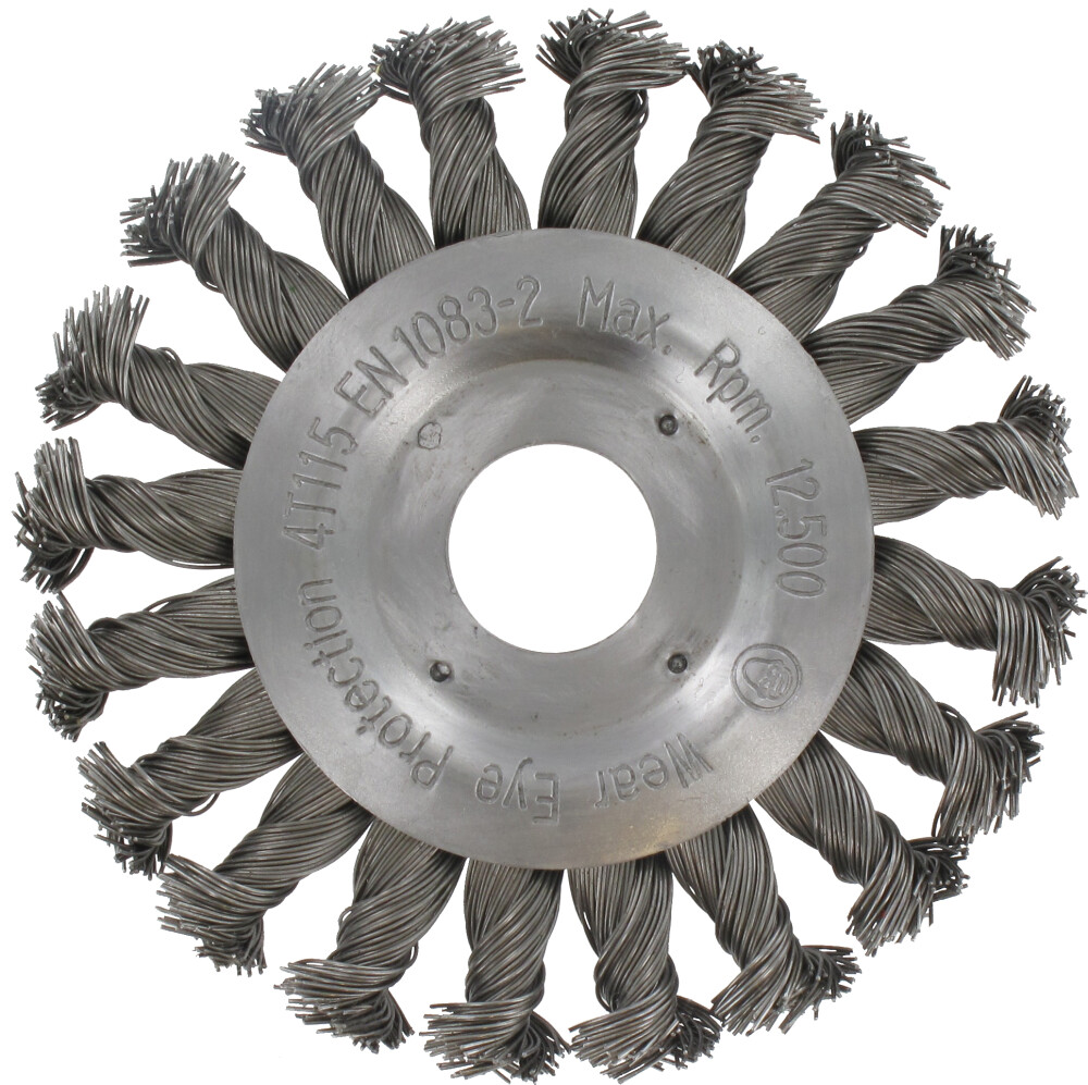 Ivana Rondborstel met getordeerd Staaldraad asgat 22,22 mm 125X0,50 mm 51731