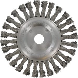 Ivana Rondborstel met getordeerd Staaldraad asgat 22,22 mm 180X0,50 mm 51733