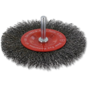 Ivana Stiftborstel met gegolfd Staaldraad met schacht 6mm 100X0,30x12 mm 51739