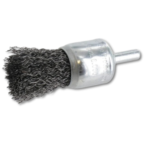 Ivana Penseelborstel met gegolfd Staaldraad met schacht 6mm 22X0,30x25 mm 51747