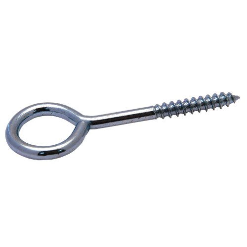 Schroefoog Gegalvaniseerd met houtdraad 30x12 mm per stuk te bestellen