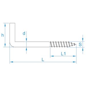 Schroefduim Gegalvaniseerd 30 mm per stuk te bestellen - Afbeelding 2