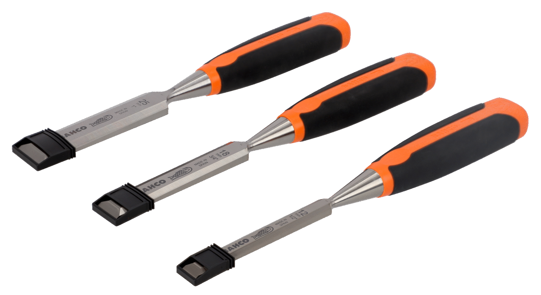 Bahco Houtbeitel set 3-delig 12, 18, 25 mm 424P-S3-EUR - Afbeelding 4