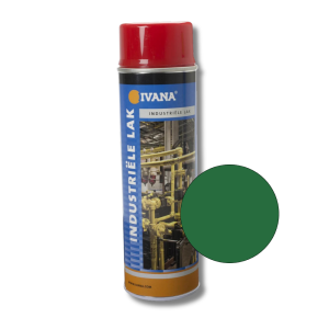 Ivana spuitbus lak smaragdgroen ral 6001 Glanzend 500 ml industrie kwaliteit IVA001127