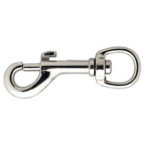 DX Zamac Vernikkelde Musketonhaak 82 mm 8000.026.0Z20