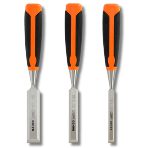 Bahco Houtbeitel set 3-delig 12, 18, 25 mm 424P-S3-EUR