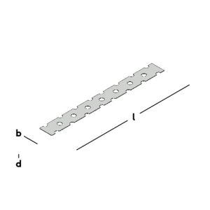 GB Lijm Koppel Strip RVS316 200 mm 212126 doos van 250 stuks - Afbeelding 3