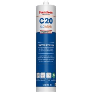 Frencken Kozijnlijm CS20 Hybrid 310 ML beige 125653