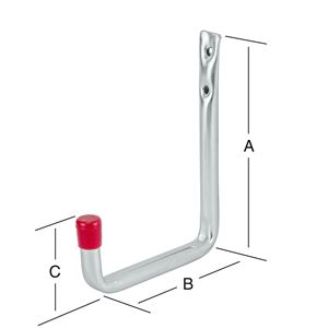 Hang Eraan Ophanghaak 125x80x46 mm Staal Verzinkt