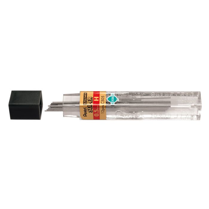 Pentel Vulpotlood stiften 0,5 mm Super HI-Polymer hardheid H