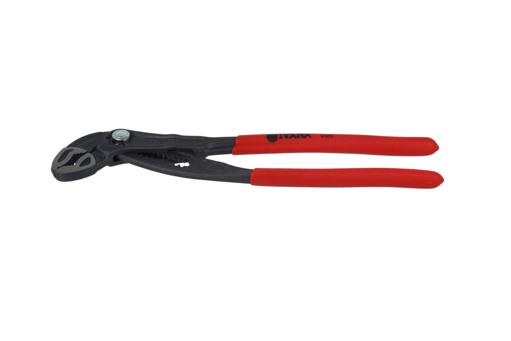 Ivana Waterpomptang met drukknop rood gecoat MX 250mm 57279 - Afbeelding 2