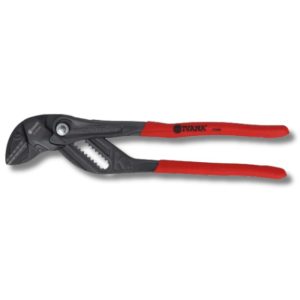 Ivana Sleuteltang 250 mm rood gecoat. Vervangt meerdere steeksleutelmaten met 1 tang 57280