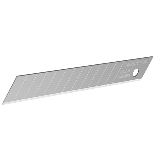 Stanley Afbreekmesjes breedte 9 mm, 10 stuks in dispencer, 12 afbreek segmenten 0-11-300 - Afbeelding 4
