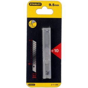 Stanley Afbreekmesjes breedte 9 mm, 10 stuks in dispencer, 12 afbreek segmenten 0-11-300 - Afbeelding 7