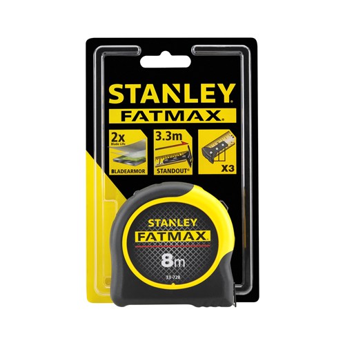 Stanley Fatmax Rolbandmaat 8 meter met 32mm band 0-33-728 - Afbeelding 8