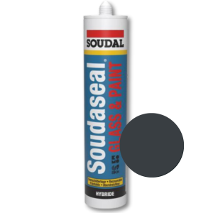 Soudal Soudaseal Glas&Paint Hybride Beglazingskit Antraciet RAL7016 290 ml 155369