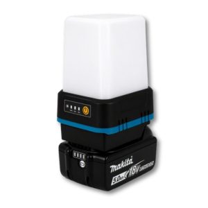 Ivana Accu Bouwlamp Rondo 50, 15 watt 1600 lumen 57334 geschikt voor Makita accu's 18v (geleverd zonder accu)