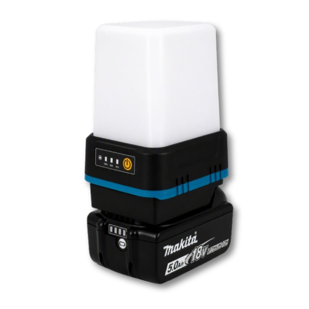Ivana Accu Bouwlamp Rondo 50, 15 watt 1600 lumen 57334 geschikt voor Makita accu's 18v (geleverd zonder accu)