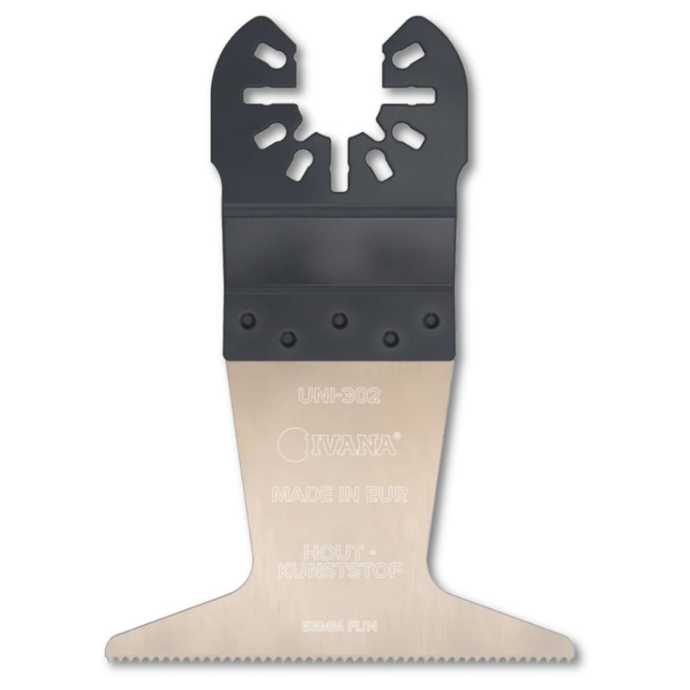 Ivana Multitool Zaagblad UNI-302 HCS 63x42mm set=10+1 Universeel 57632