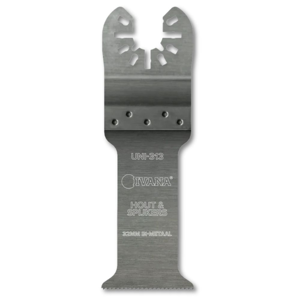 Ivana Multitool Zaagblad Bi-Metaal 32x67mm UNI-313 set=10+1 stuks Universeel toepasbaar 57648