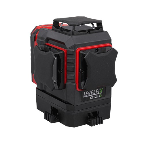 Levelfix CCL283G 3D Multi Lijnlaser met drie 360º groene lijnen (1 horizontaal en 2 verticaal) - Afbeelding 2