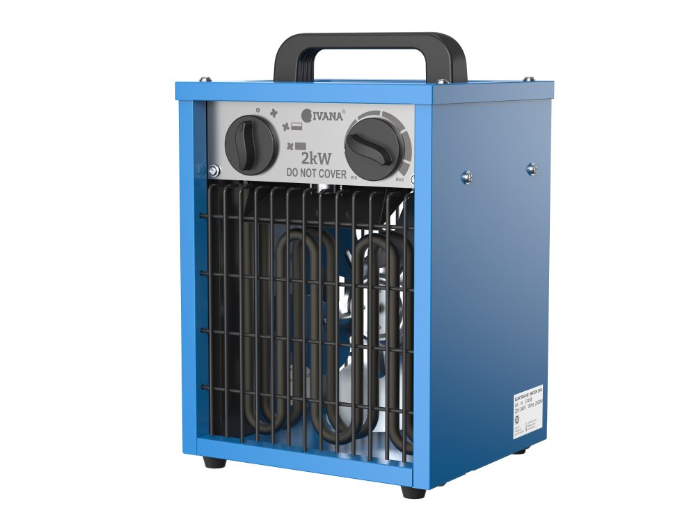 Ivana Electrische Heater met ventilator 2000 Watt 220-240V 57458 - Afbeelding 3