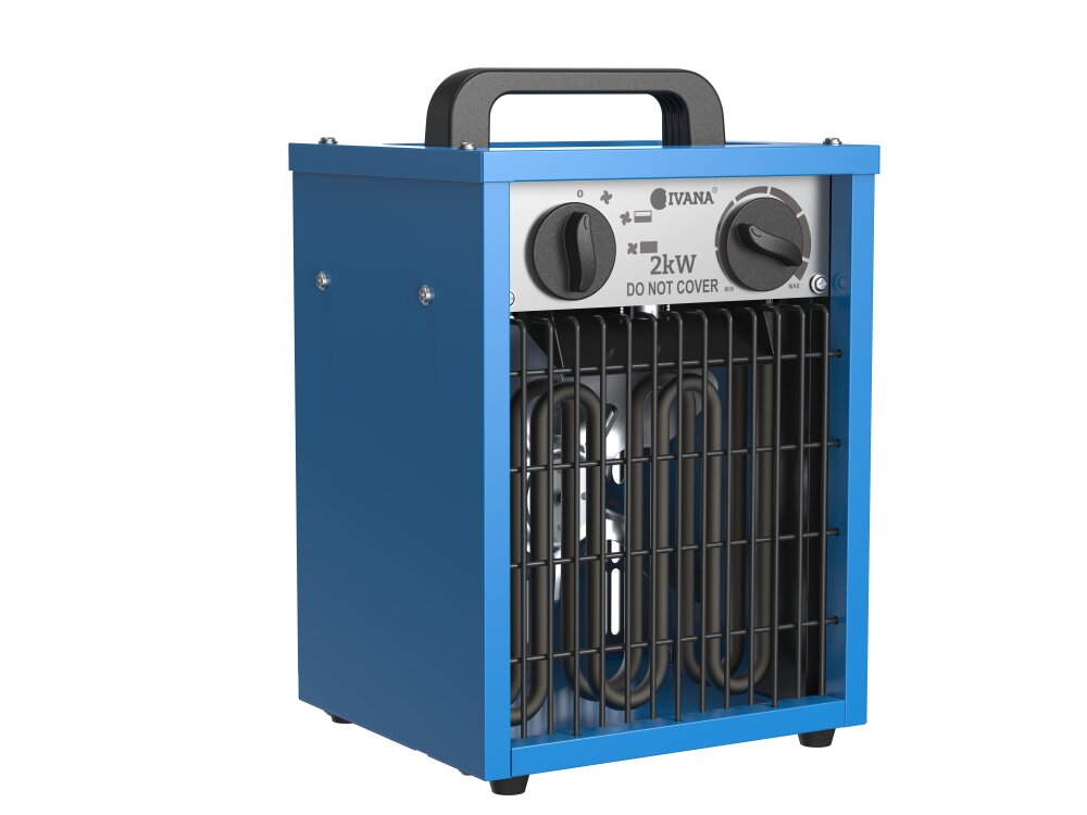 Ivana Electrische Heater met ventilator 2000 Watt 220-240V 57458 - Afbeelding 2