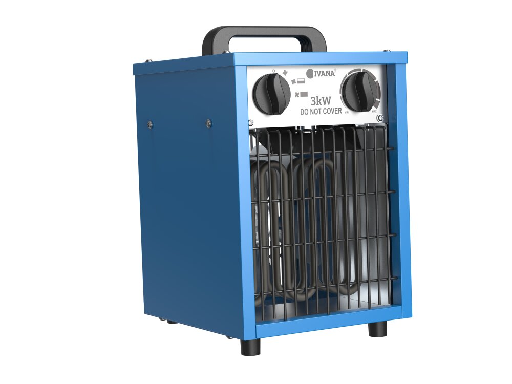 Ivana Electrische Heater met ventilator 3000 Watt 220-240V 57459 - Afbeelding 3