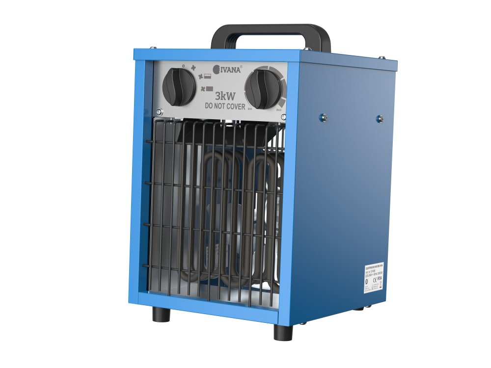 Ivana Electrische Heater met ventilator 3000 Watt 220-240V 57459 - Afbeelding 2