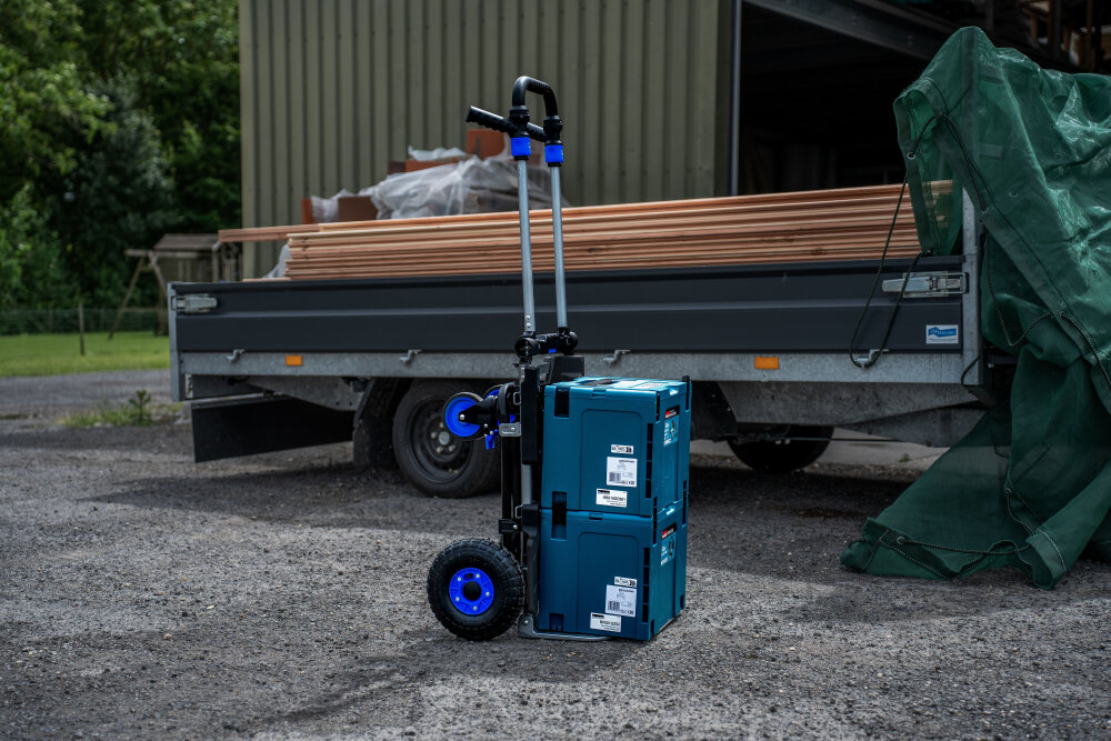 Ivana 6-in-1 Steek-Plateau wagen draagvermogen tot 200/250 kg 57578 - Afbeelding 4