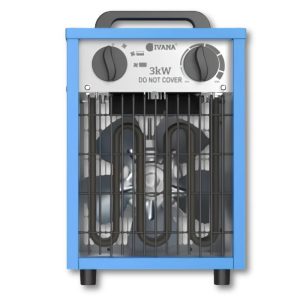 Ivana Electrische Heater met ventilator 3000 Watt 220-240V 57459