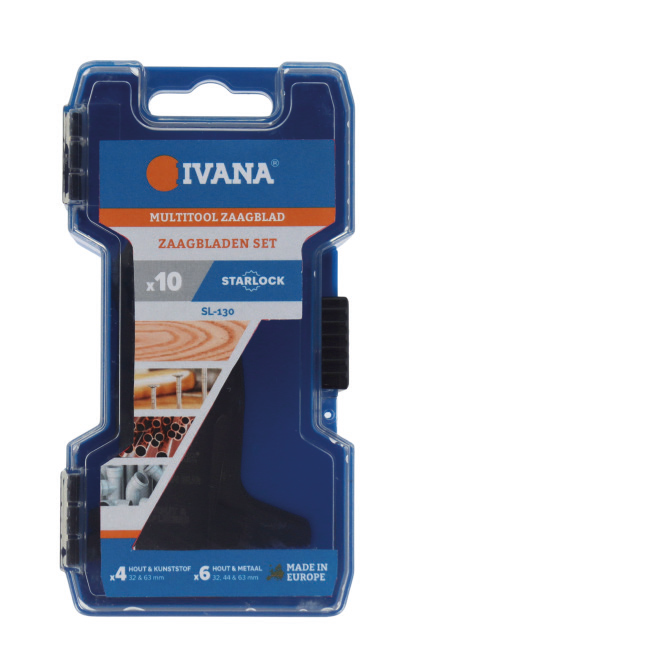 Ivana Multitool Zaagbladen set SL-330 10-delig voor Starlock, Starlock Plus en Starlock Max 57648